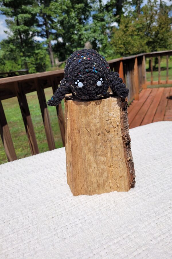 Little Black Spider 4"