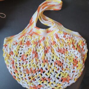 Market bag/ Creamsicle
