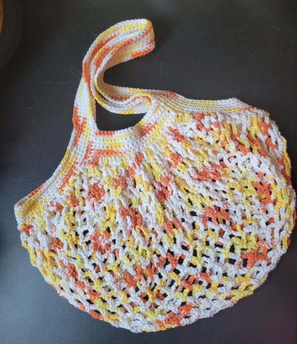 Market bag/ Creamsicle - Image 2