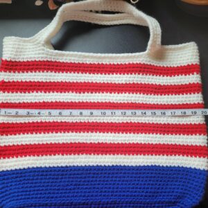 Red, White, & Blue beach bag/carry all 20"x15"