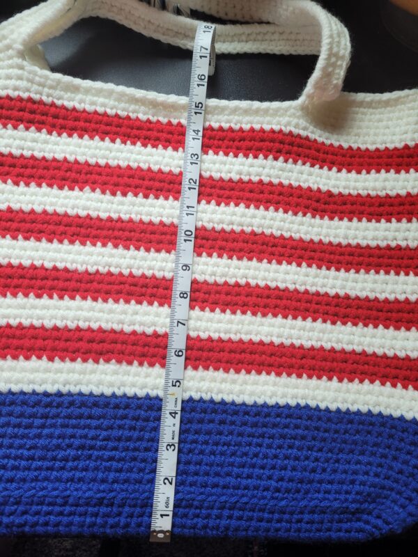 Red, White, & Blue beach bag/carry all 20"x15" - Image 2