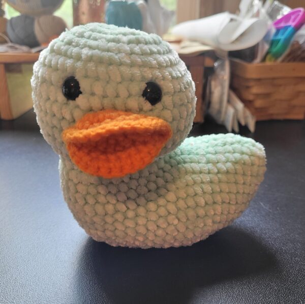Duck/mint green