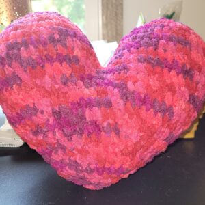Heart pillow
