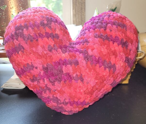 Heart pillow