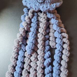 Jellyfish/20"/blue & gray