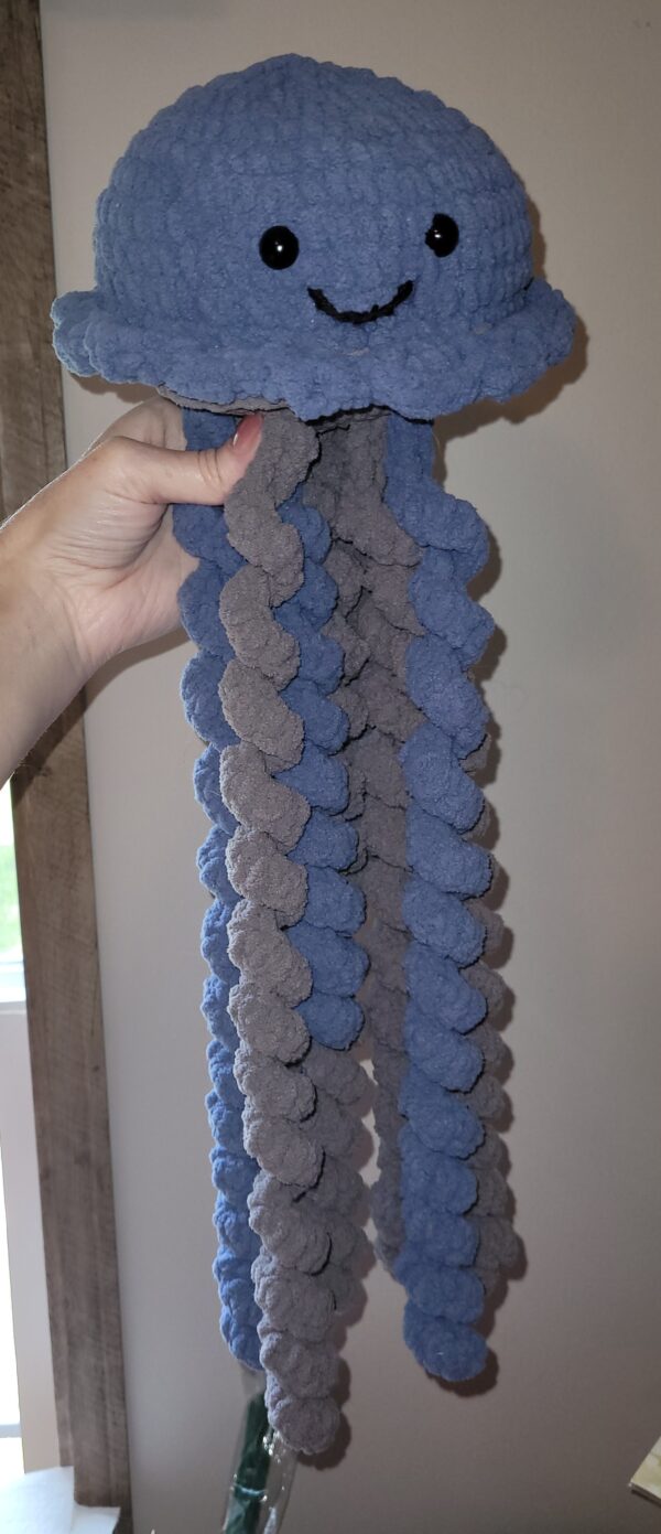 Jellyfish/20"/blue & gray - Image 3