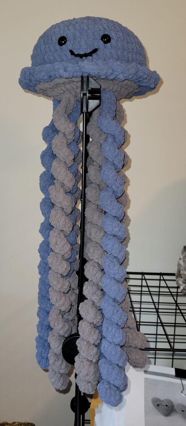 Jellyfish/20"/blue & gray - Image 4
