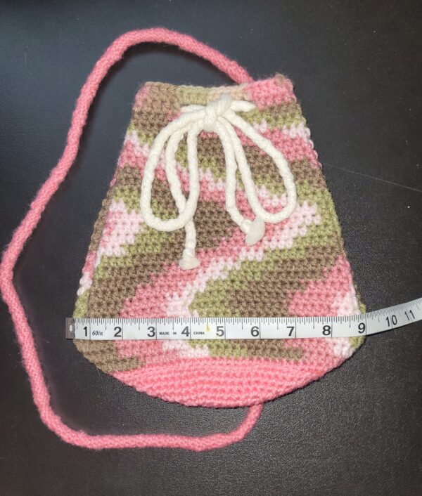 Backpack style bag/pink camo/9"x10" - Image 2