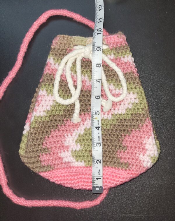 Backpack style bag/pink camo/9"x10" - Image 3