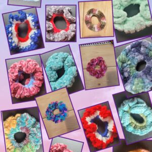 Scrunchies/2 pack mystery color scrunchy